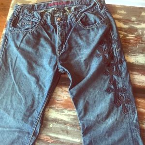 Men’s Affliction denim jeans